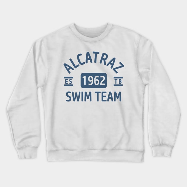 Alcatraz Swim Team Crewneck Sweatshirt by ShirtFace